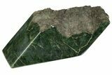 Wide, Polished Jade (Nephrite) Section - British Colombia #200461-2